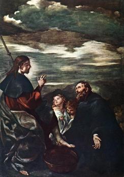 圭爾奇諾 St Augustine Washing the Feet of the Redeemer 圭爾奇諾 St Augustine Washing the Feet of the Redeemer
